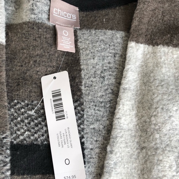 NWT Chico’s Patterned Sweater - Picture 7 of 9